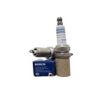 شمع خودرو بوش تک پلاتین پایه کوتاه بسته 4 عددی